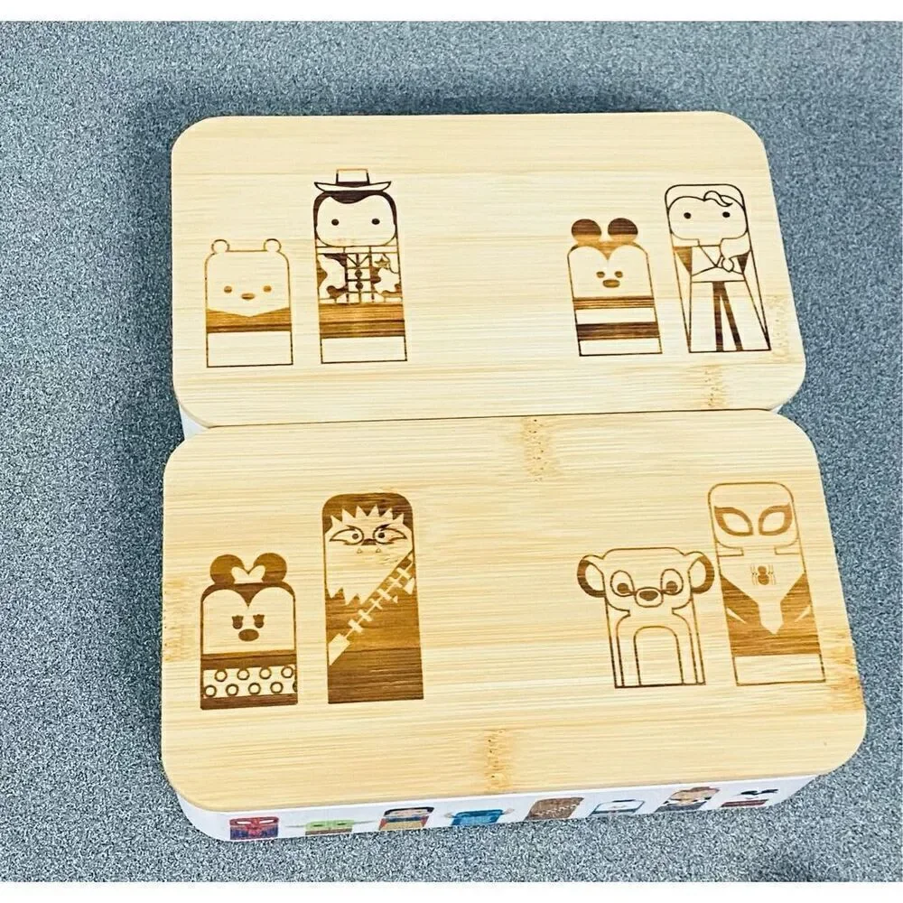 Disney Unified Bento Box Lunch Snack Containers 100 Years